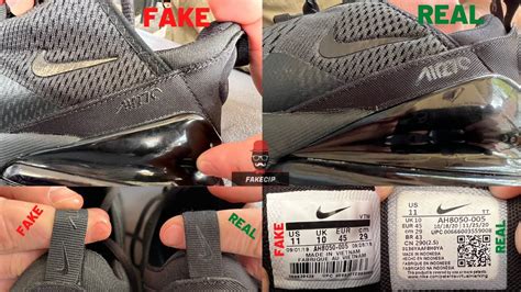 fake nike 270 vs real|are nike 270s genuine or real.